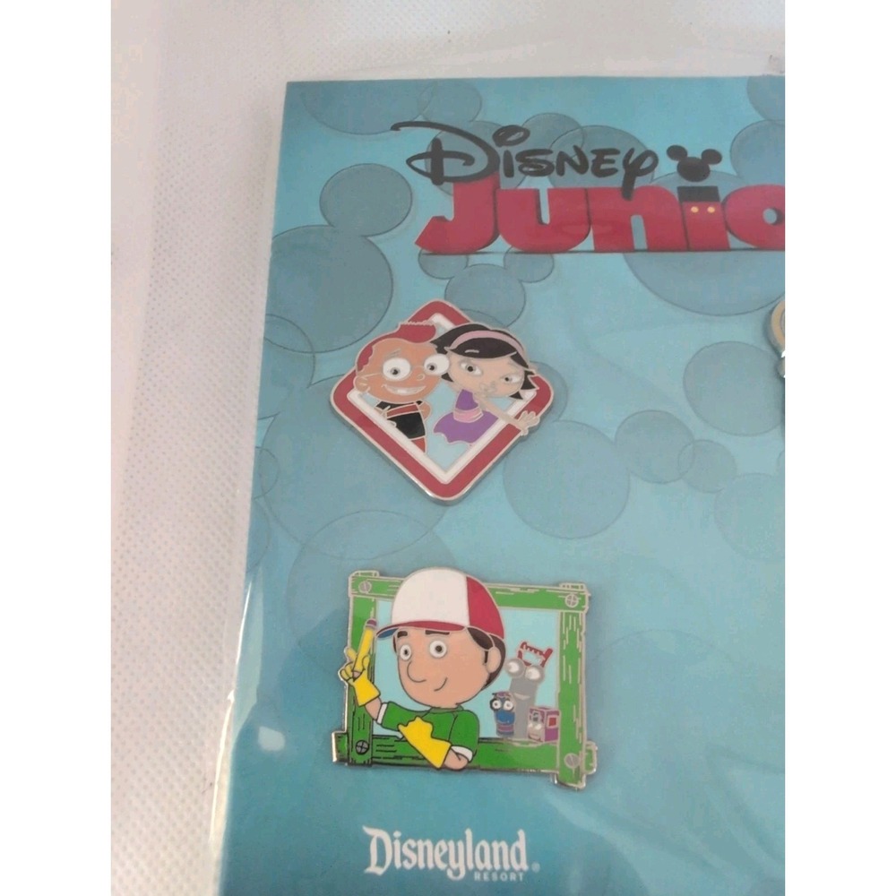 Disney Parks Disney Junior Handy Manny Mickey Mouse Clubhouse Booster 4 Pin Set - Picture 3 of 4